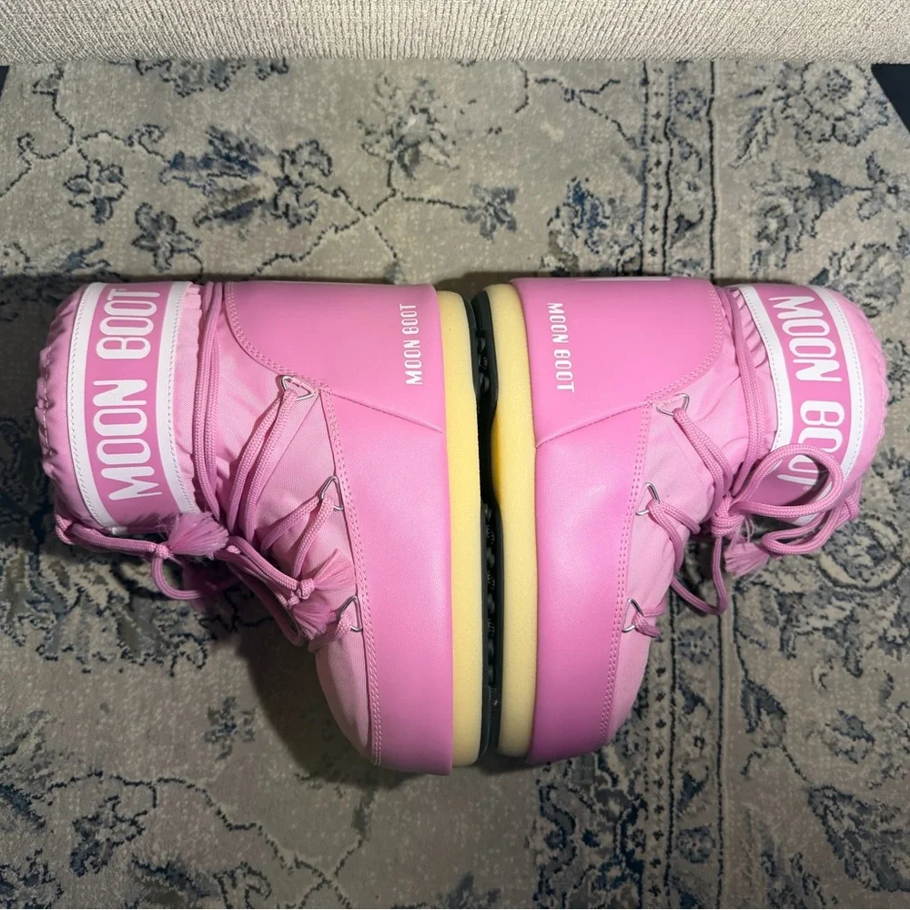 Moon Boot Icon Low Boot Pink